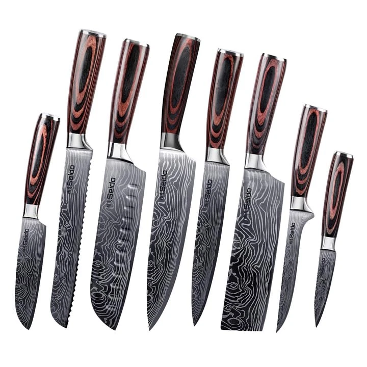 Master Chef Set, 8-Piece Kitchen Set, High-Carbon Stainless Steel Handmade Cu...
Opens in a new wind