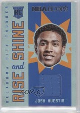 2015-16 Panini NBA Hoops Rise N Shine Memorabilia Josh Huestis #RS-JHS 5h9