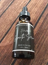 Rennora Hair Growth Serum w/Organic Herbs and Natural Vitamins, Peppermint...NEW