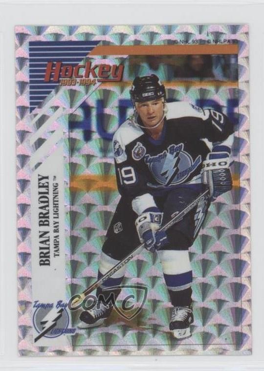1993-94 Panini Album Stickers Brian Bradley #S 1s8