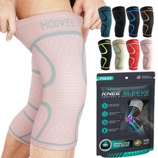 Knee Braces for Women  Men   2 Pack Knee Support Set, Knee Compression Sleev...