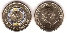 Australia - 2 Dollars 2026 UNC Bluey &ndash; For Real Life Lemberg-Zp