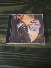 ICON - Right Between The Eyes CD (1989, Megaforce/Atlantic) RARE OOP!
