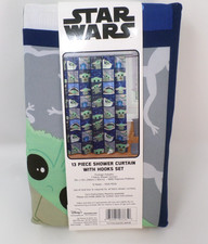 Jay Franco Disney Star Wars The Mandalorian The Child Shower Curtain Set