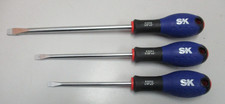 Sk Tools 3pc Flat Screwdriver Set 14x5 516x 6 38x8