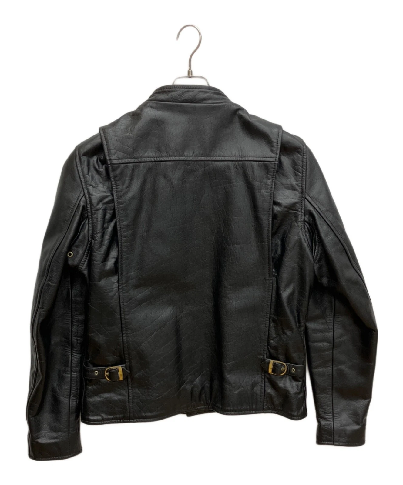 63 leathers Single Riders Jacket Men's Size XL Black - product detail image 2