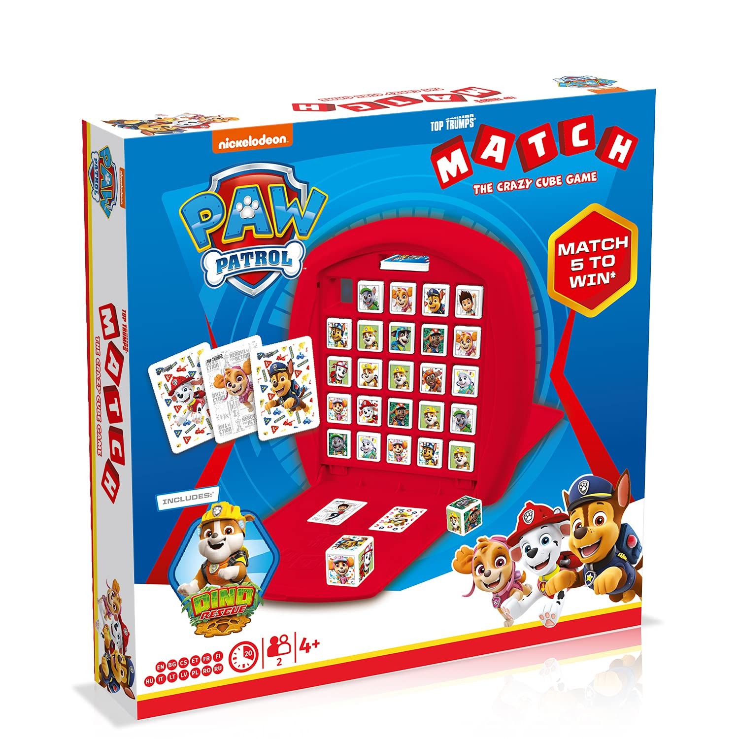 Лучшие козыри Paw Patrol Соответствуют игре Crazy Cube играйте с Nickelodeons Paw Pat 4390₽