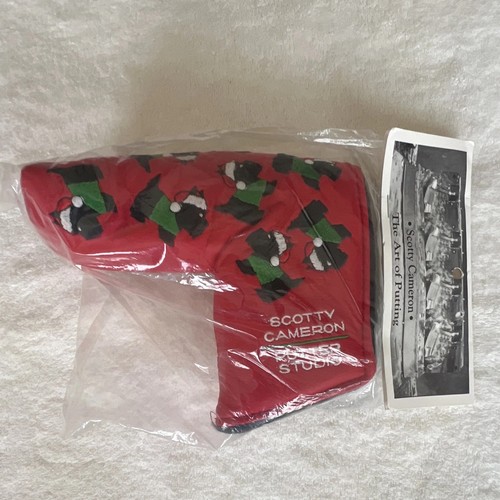 *NEW* 2004 Scotty Cameron Holiday Red “Scotty Dog” Putter Headcover