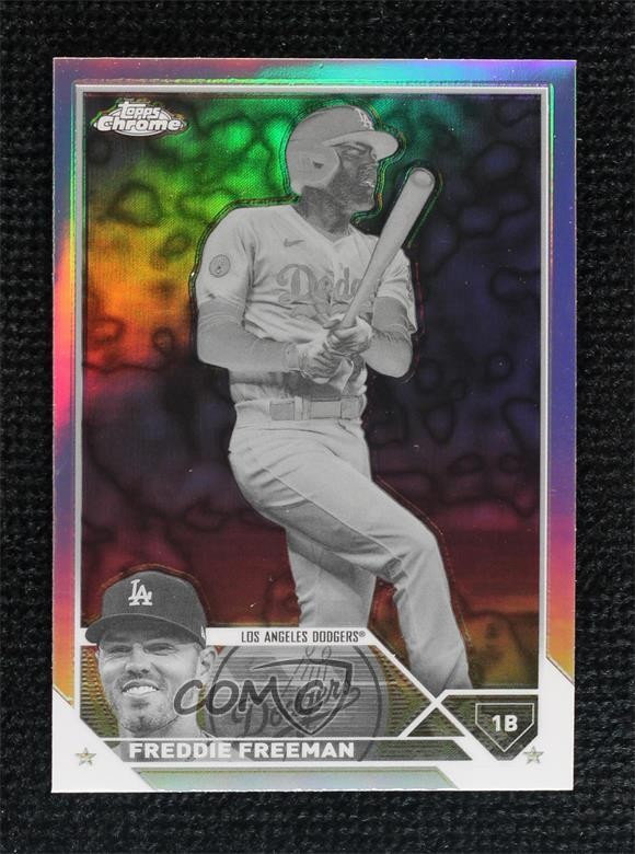 2023 Topps Chrome Negative Refractor Freddie Freeman #5 11o2