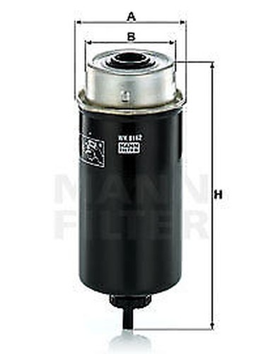 Mann-Filter WK 8162 Kraftstofffilter Schraubfilter FüR Claas John Deere-image