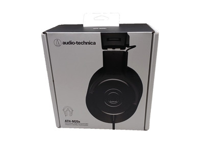 Audio-Technica ATH-M20x Professional Studio Monitor Headphones Over-Ear Black