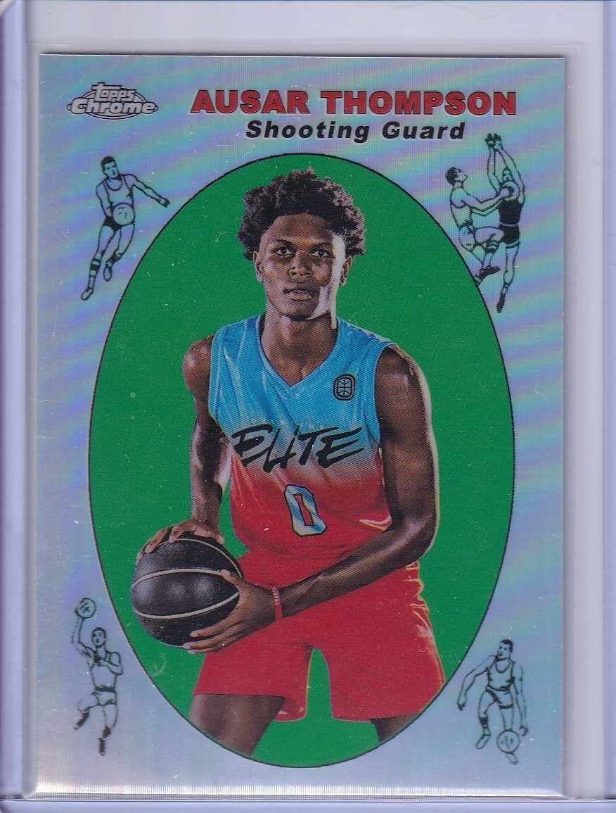Ausar Thompson #69TB-22 2021-22 Topps Chrome Overtime Elite 1969 Topps