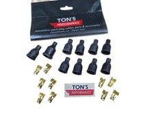 7mm 180 degree socket style Spark Plug Distributor Magneto Coil Terminal & Boot