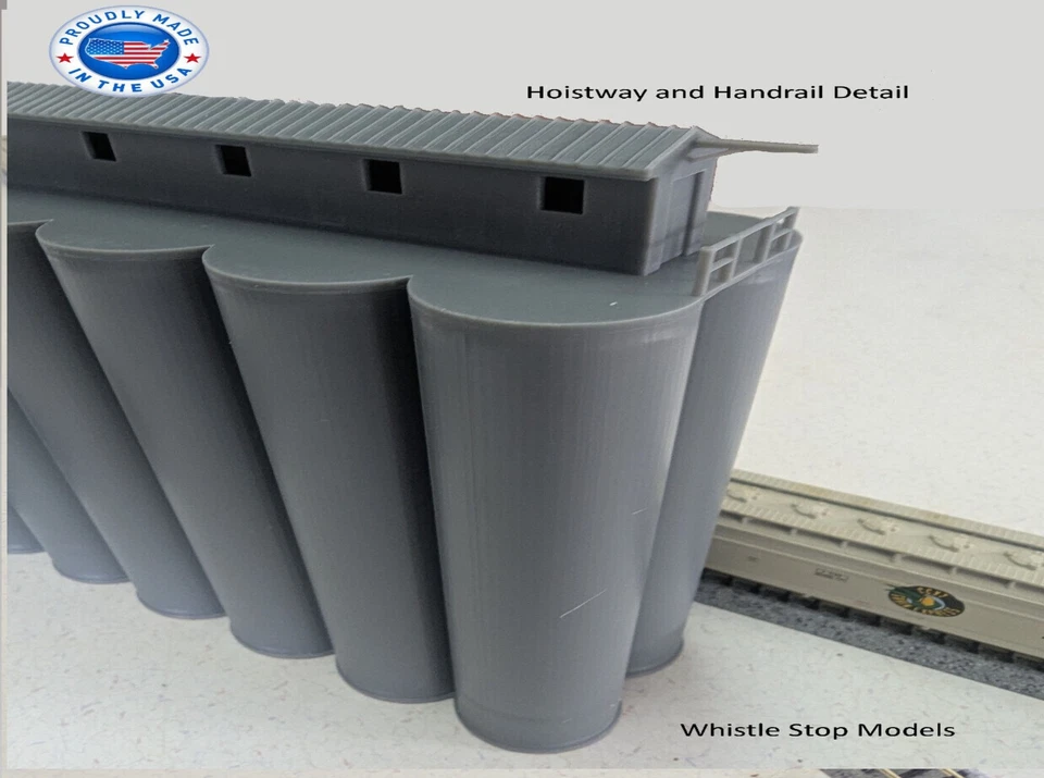 Z Scale Single Grain Elevator - Image 3 of 4