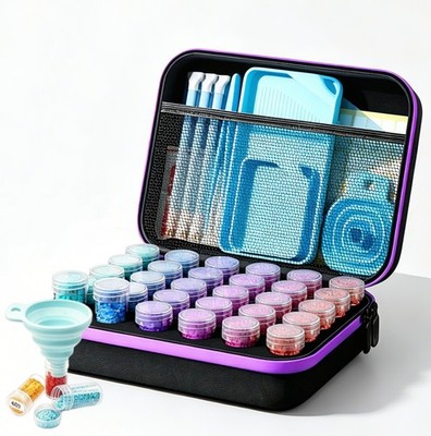 ARTDOT Diamond Art Storage Container Kits Diamond Painting Accessories 30 Slots