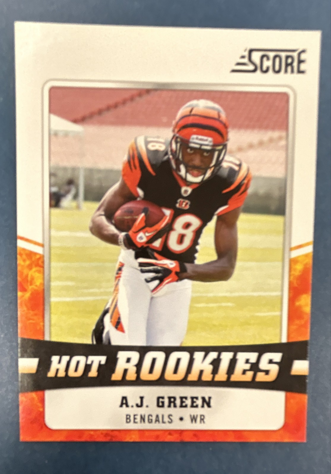 AJ Green Score Hot Rookies #1 Base
