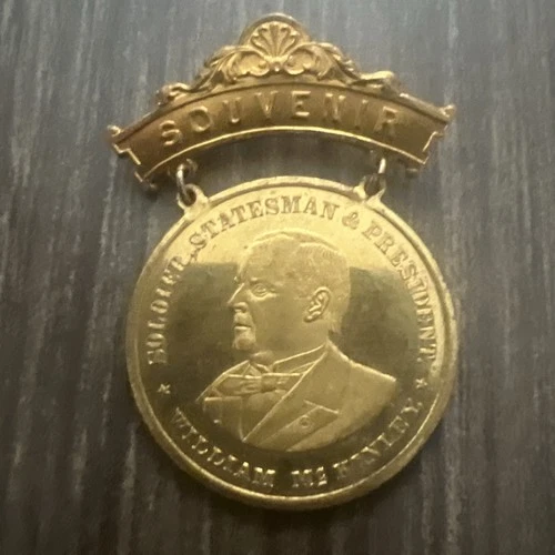 Antique GAR William McKinley National Encampment New York Medal 1/1 On eBay