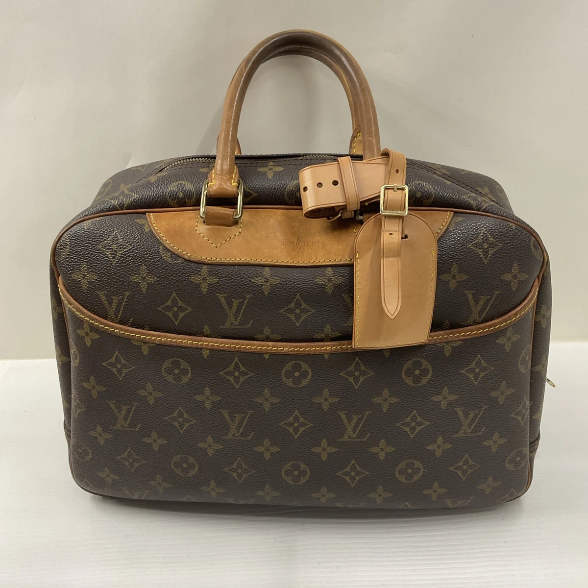 Louis Vuitton Deauville Zip Canvas Exterior Bags & Handbags for