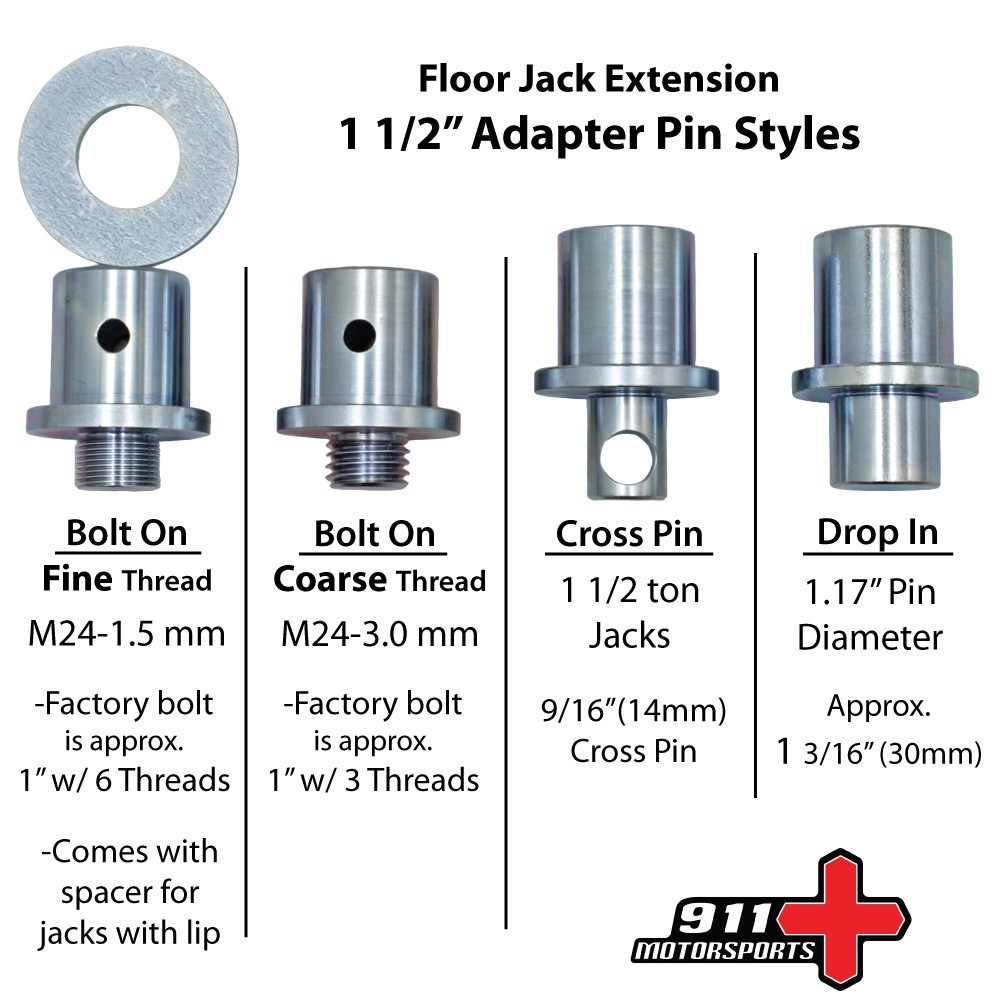 4-point Jack Adapter for Floor or Transmission Jack to lift axle ...