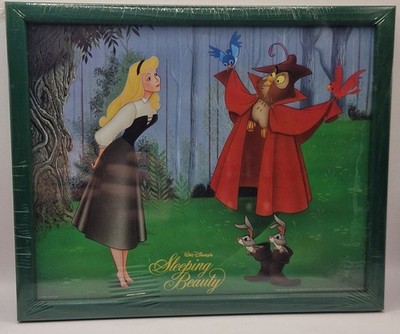 Disney Bild Sleeping Beauty Dornröschen Aurora 20x25 cm gerahmt