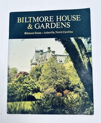 BBiltmore House Gardens 1979 Visitor Guide Estate History Architecture Travel