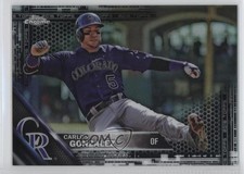 2016 Topps Chrome Black Refractor Carlos Gonzalez #51 0c2