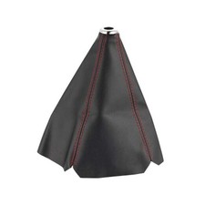 Car Gear Shift Boot Cover, Automotive Gear Shift Boot Shifter Knob Dust Red