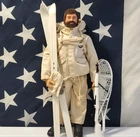 Vintage Hasbro 12" GI Joe Adventure Team MOUNTAIN SKI PATROL FIGURE &Accessories