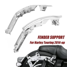 Rear Fender Support Bracket For Harley Touring Street Glide 2014-2023 Chrome