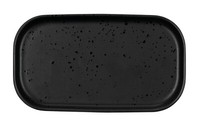 Asa Selection Coppa Kuro Snackteller Teller Porzellan Schwarz 15 X 8 Cm