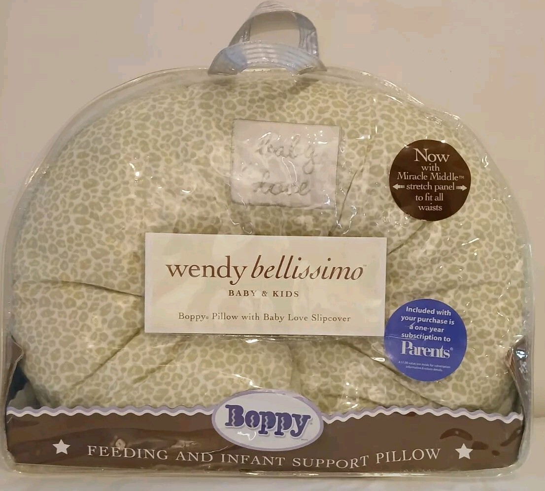 Boppy Wendy Bellissimo Infant Nursing Feeding Support Pillow- Leopard Print-image