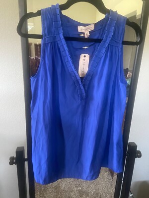 Philosophy Republic women's dressy evening Sleeveless Blouse size Large new NWT