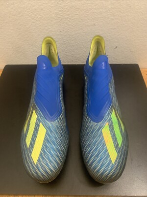 Adidas X 18+ FG/AG Energy Mode Blue/Yellow Soccer Cleats