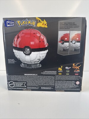 MEGA Pokemon Spielzeug Bauset 5 Zoll Build and Display Jumbo Poke Ball