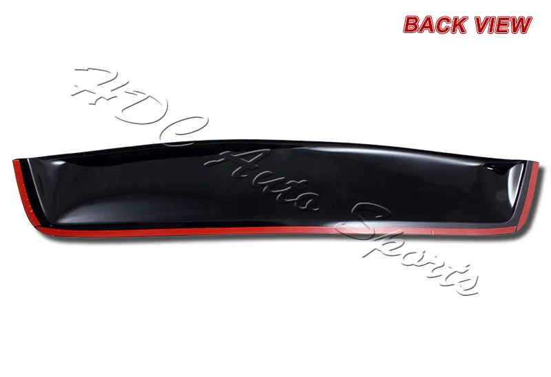 Alerón visera techo ventana trasera acrílico negro Nissan Máxima 2000-2003 Foto 3 de 4