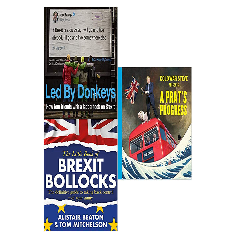 Led by Donkeys: How four ,The Little Book of Brexit ,Cold War  3 Books Collect