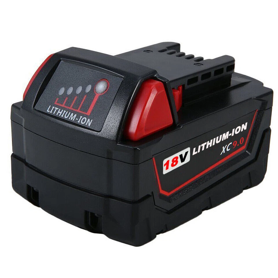 2X Original 12 Ah M18B12 Für Milwaukee M18 Akku 18V Li-Ion 48-11-1860 48-11-1812 - Bild 4 von 4