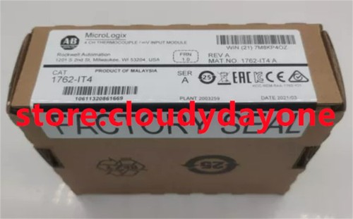 Allen Bradley 1762-It4 1T4 A E Micrologix 1200 Thermocouple Mv Input