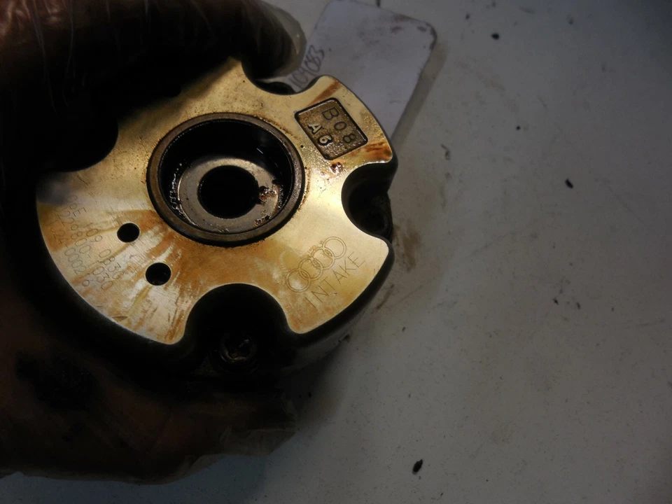 05-09 Audi A6 Quattro Intake Camshaft Adjuster Unit Gear 06E109083 - Image 4 of 4