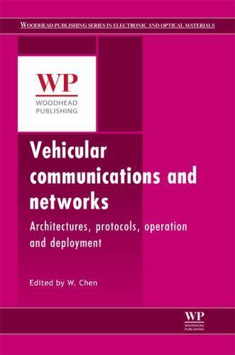 Vehicular Communications and Networks Chen Hardback Woodhead Publishing