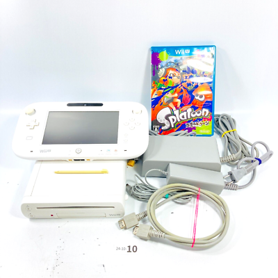 Nintendo Wii U WiiU Premium shiro White WUP-101 32GB Console Nintendo Wii U WiiU Premium shiro White WUP-101 32GB Console