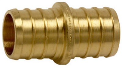 SharkBite 3/4 in. PEX Barb X 3/4 in. D PEX Barb Brass Coupling (Pack of 12)