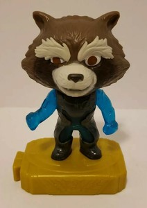 Details About Mcdonalds 2019 Marvel Avengers Endgame Happy Meal Toys Team Suit Rocket Raccoon