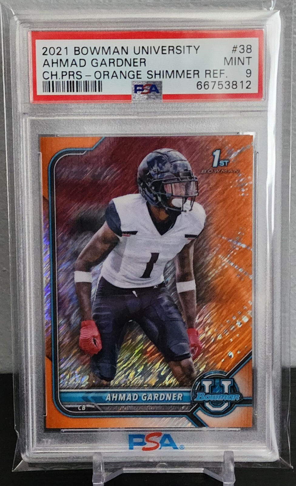Trevor Lawrence Topps X Trevor Lawrence #38 Orange