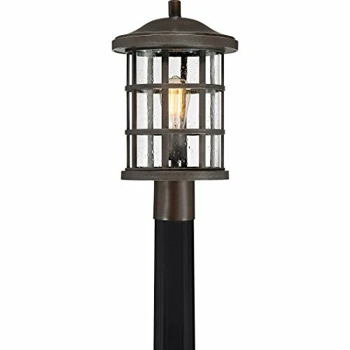 Quoizel One Light Outdoor Post Lantern CSE9010PN, Large, Palladian Bronze - Picture 6 of 9