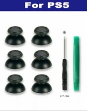 Joystick Button Cover Thumb Stick Grip Cap for PS5 Game Controller 3D Sensing 6P