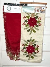 x2 NEW Christmas Table Runners - Tinsel & Fir and Secret Celebrity