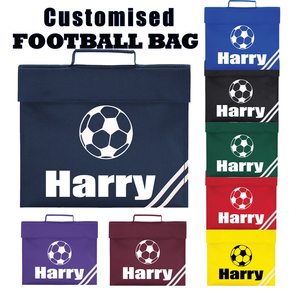 Sac À Dos Personnalisé De Football Pour Enfants École PE Garçons Filles Cadeau - Photo 1/1