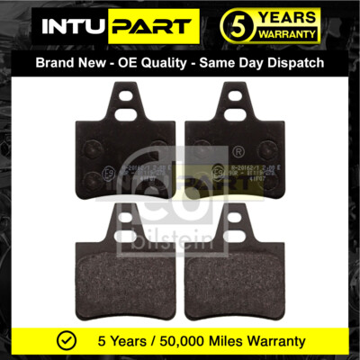 Fits Citroen XM 1994-2000 2.5 TD 3.0 IntuPart Rear Brake Pads Set 425183