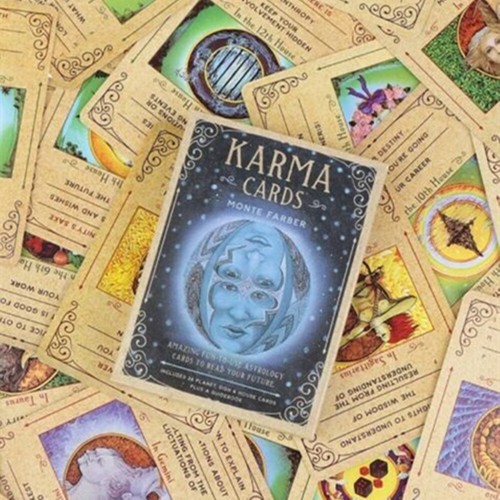 Karma Cards by Monte Farber 36 Oracle Astrology Cards Tarot Deck eBay